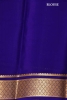 Traditional Butta Pure Mysore Crepe Silk Saree